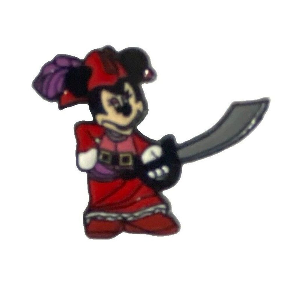 Disney Inspired Pirate Mickey Mouse Captain Red Coat Sword Halloween Spooky Gift